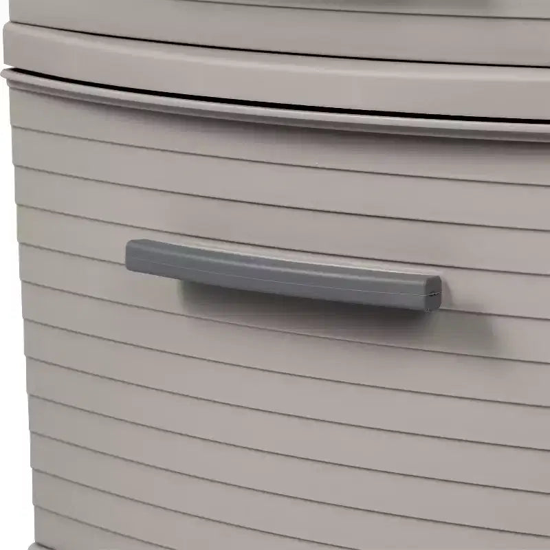 Torretta a 4 cassetti Weave Grigio Scuro - Brightroom™: organizer portaoggetti in plastica, cassetti multiuso portatili, portaoggetti universale
