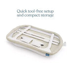 HALO Bassinet Lite - Bianco: Telaio in metallo, Culla da affiancare al letto, Materasso/Cuscino inclusi, Portata massima 9 kg