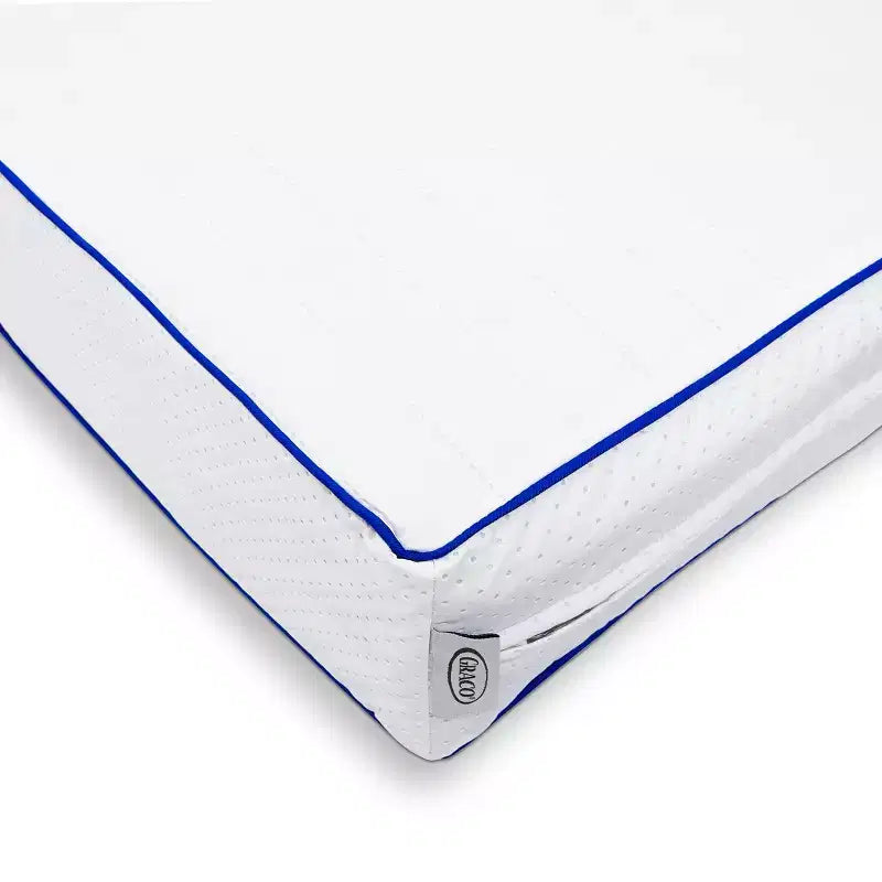 Graco Essentials Materasso per culla e lettino reversibile, resistente all'acqua, 15 cm