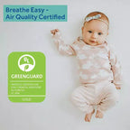 Materasso per culla e lettino Sealy Baby 2Cool traspirante a 2 lati da 5": Ultra-rigido, rivestimento in maglia, 3,17 kg