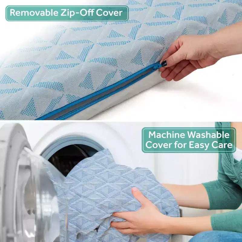 Materasso per culla e lettino Sealy Baby 2Cool traspirante a 2 lati da 5": Ultra-rigido, rivestimento in maglia, 3,17 kg