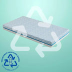 Materasso per culla e lettino Sealy Baby 2Cool traspirante a 2 lati da 5": Ultra-rigido, rivestimento in maglia, 3,17 kg