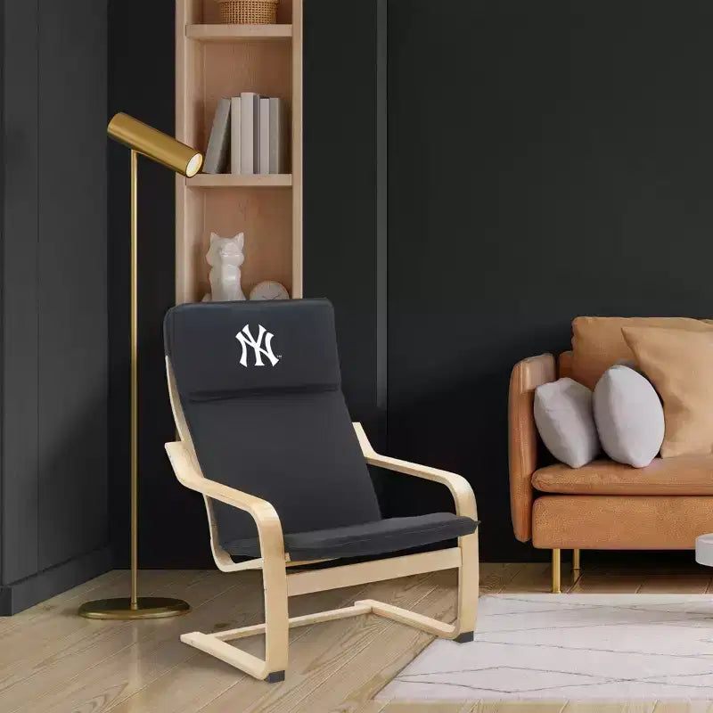 Poltrona d'Appoggio MLB New York Yankees in Legno Curvato