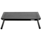 Supporto monitor con piattaforma larga Allsop Metal Art Jr. 14" - Nero perla