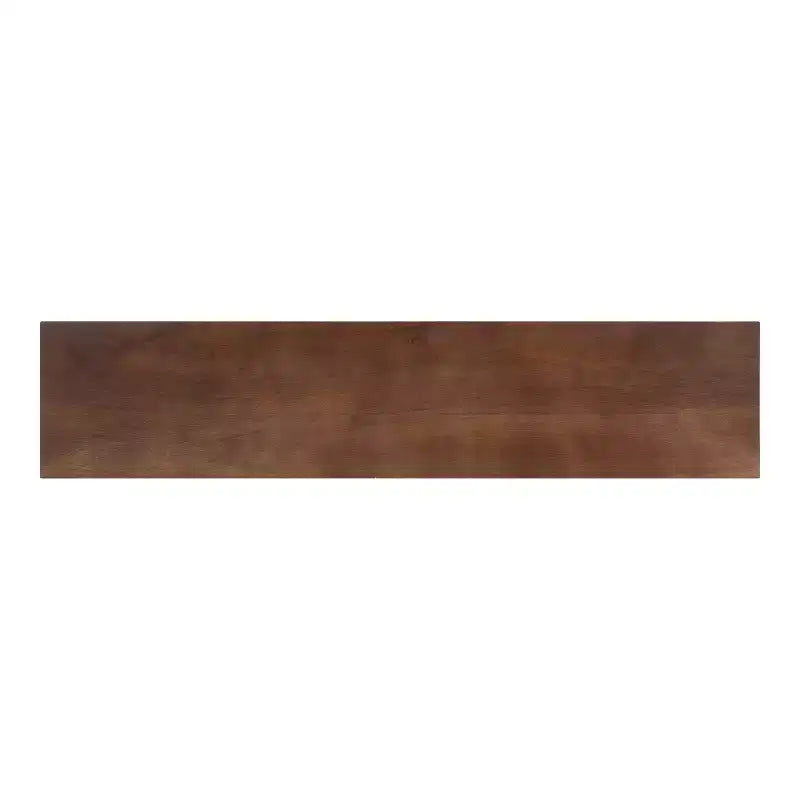 Kate & Laurel All Things Decor Scaffale da Parete Ascott a 2 Livelli, 91 cm, Marrone/Nero