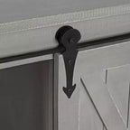 Organizzatore da parete in stile rustico con scomparti e ganci, 18" x 8" x 20" – Kate & Laurel All Things Decor