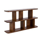 Kate & Laurel All Things Decor Mensola da parete in legno Madero 30"x17" noce marrone
