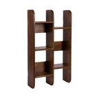 Kate & Laurel All Things Decor Mensola da parete in legno Madero 30"x17" noce marrone