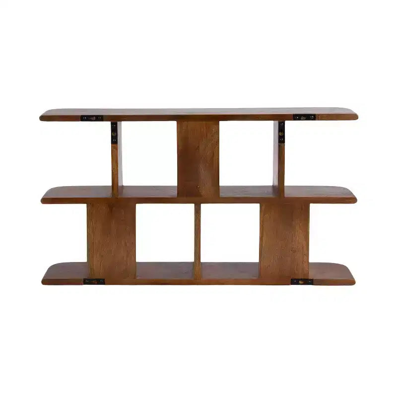 Kate & Laurel All Things Decor Mensola da parete in legno Madero 30"x17" noce marrone