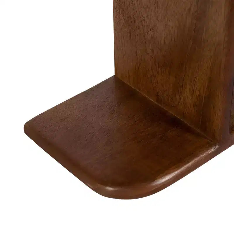 Kate & Laurel All Things Decor Mensola da parete in legno Madero 30"x17" noce marrone