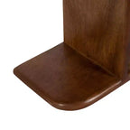 Kate & Laurel All Things Decor Mensola da parete in legno Madero 30"x17" noce marrone