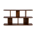 Kate & Laurel All Things Decor Mensola da parete in legno Madero 30"x17" noce marrone