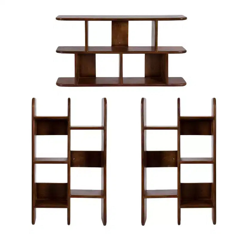 Kate & Laurel All Things Decor Mensola da parete in legno Madero 30"x17" noce marrone