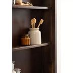 Mobiletto da bagno con specchio Mezzeta 20"x30" Kate & Laurel All Things Decor, marrone