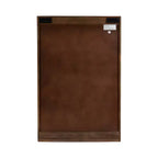 Mobiletto da bagno con specchio Mezzeta 20"x30" Kate & Laurel All Things Decor, marrone