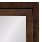 Mobiletto da bagno con specchio Mezzeta 20"x30" Kate & Laurel All Things Decor, marrone