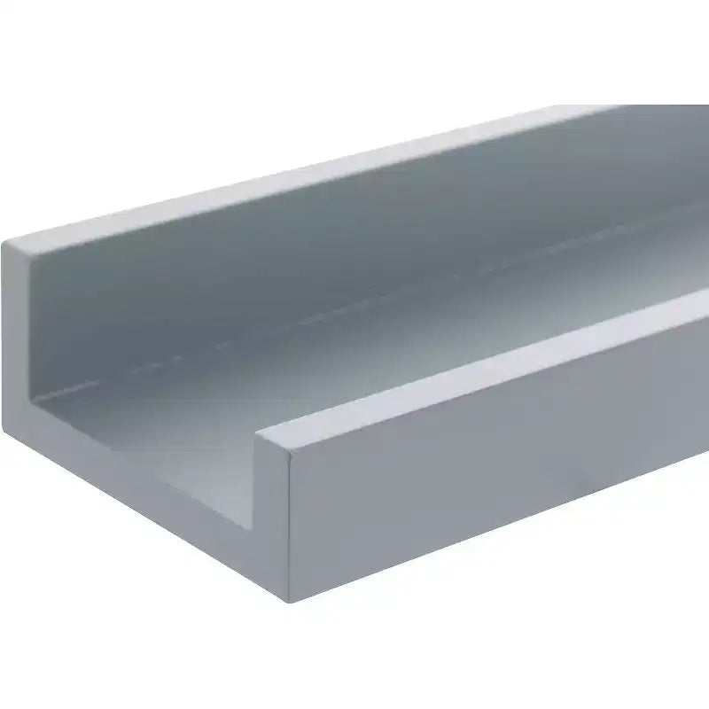 Kiera Grace Mensola a Muro Drea 23"x4" Grigio Nuvola: Espositore Flottante in MDF, Hardware di Montaggio Incluso