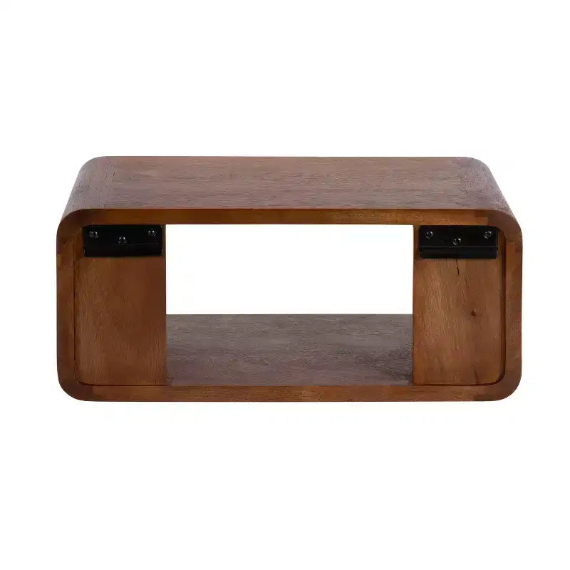 Kate & Laurel All Things Decor 18"x10"x8" Deguara Mensola Fluttuante Marrone Noce