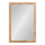 Kate & Laurel All Things Decor 24"x36" Specchio Rettangolare Braywood Marrone