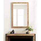 Kate & Laurel All Things Decor 24"x36" Specchio Rettangolare Braywood Marrone