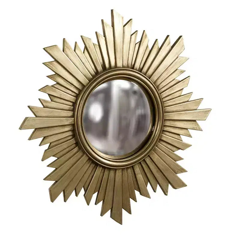 Specchio Decorativo da Parete Sunburst Euphoria Argento Scuro - Howard Elliott