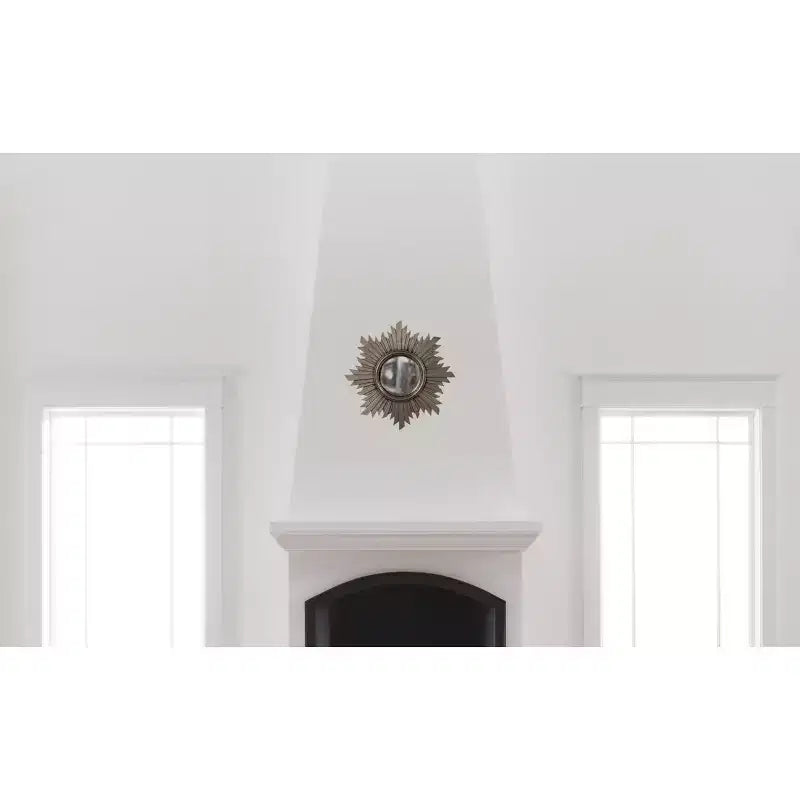 Specchio Decorativo da Parete Sunburst Euphoria Argento Scuro - Howard Elliott