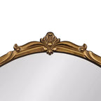 Specchio da parete con cornice Marchon oro 30" x 30" - Kate & Laurel All Things Decor: rotondo moderno decorativo, nessun assemblaggio richiesto