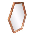 Specchio da Parete con Cornice Howard Elliott Felix Rame: Forma Ottagonale Moderna, Nessun Assemblaggio, Montaggio a Parete