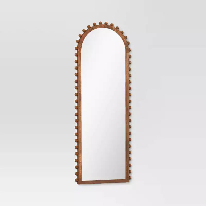 Specchio da pavimento intagliato e perlinato 25"x65" - Threshold™