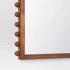 Specchio da pavimento intagliato e perlinato 25"x65" - Threshold™