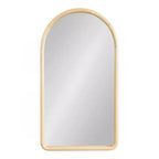 Kate &amp; Laurel All Things Decor Specchio da parete ad arco Talma 20"X36" Naturale