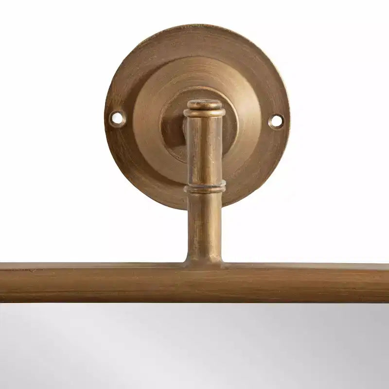 Kate & Laurel All Things Decor 24"X47" Specchio Girevole Ottagonale Darbridge Oro