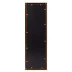Howard Elliott Specchio rettangolare a figura intera 12"x36" con cornice in metallo lavorata a mano, bronzo: elegante arredamento moderno
