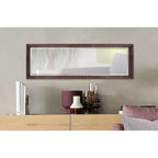 Howard Elliott Specchio rettangolare a figura intera 12"x36" con cornice in metallo lavorata a mano, bronzo: elegante arredamento moderno