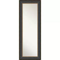 Thomas Bronze Framed Full Length on the Door Mirror Black - Amanti Art: Polystyrene Frame, Wall or Door Mount