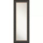 Thomas Bronze Framed Full Length on the Door Mirror Black - Amanti Art: Polystyrene Frame, Wall or Door Mount