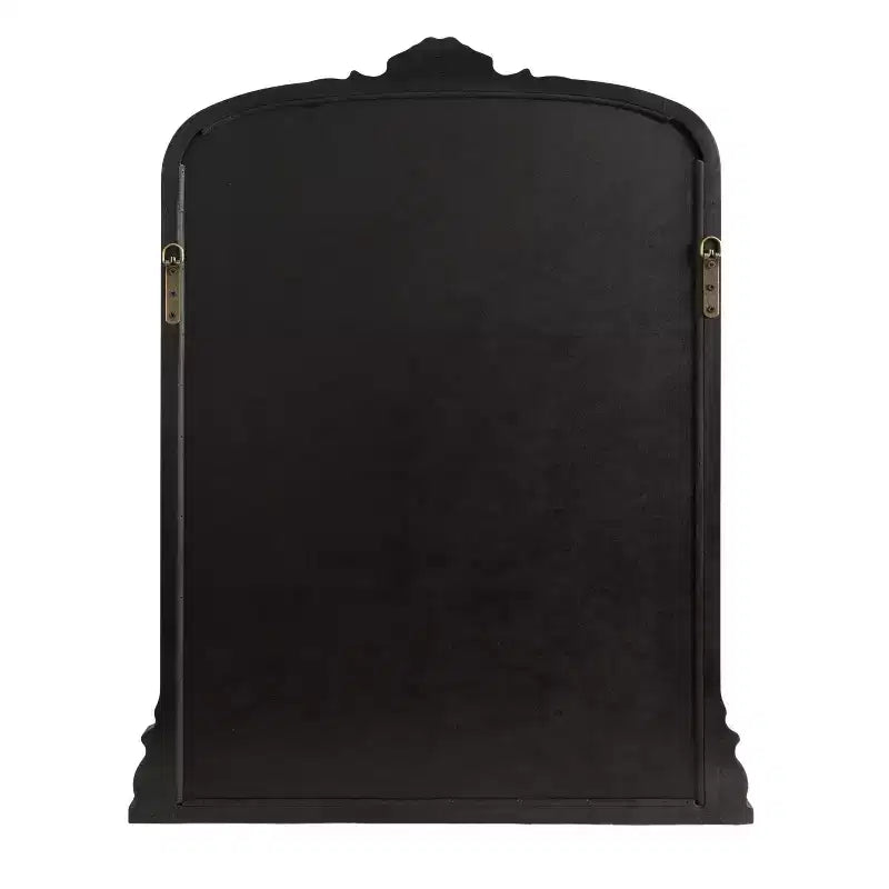 Specchio ad arco Barberry di Kate & Laurel All Things Decor, 71x89 cm, in MDF nero