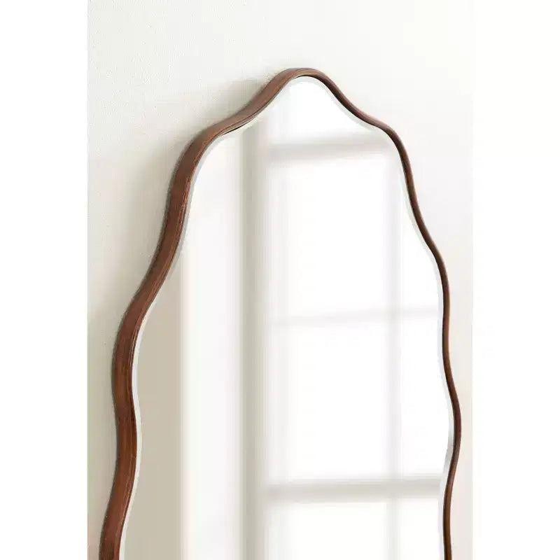 Kate & Laurel All Things Decor 24"X34" Viona Specchio Ovale Festonato Bronzo