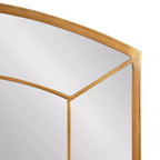 Specchio da parete ad arco Gervais 36"x27" oro Kate & Laurel All Things Decor