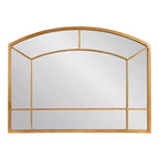 Specchio da parete ad arco Gervais 36"x27" oro Kate & Laurel All Things Decor