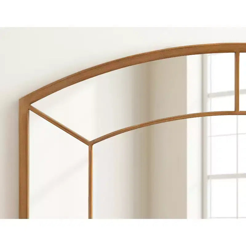 Specchio da parete ad arco Gervais 36"x27" oro Kate & Laurel All Things Decor