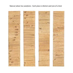Specchio da parete rettangolare incorniciato Rahfy Kate & Laurel All Things Decor, 45,7x121,9 cm, colore naturale
