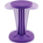 Sgabello oscillante PreTeen viola da 47,5 cm - Kore: Sgabello attivo, altezza fissa, struttura in plastica, età 10+