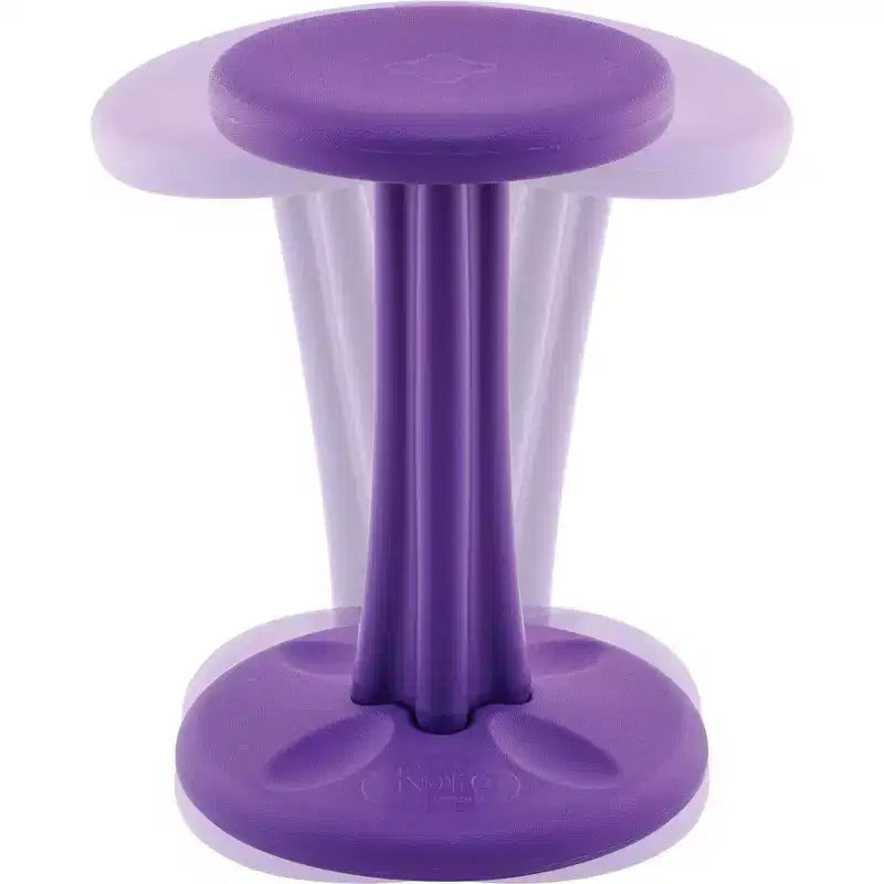 Sgabello oscillante PreTeen viola da 47,5 cm - Kore: Sgabello attivo, altezza fissa, struttura in plastica, età 10+