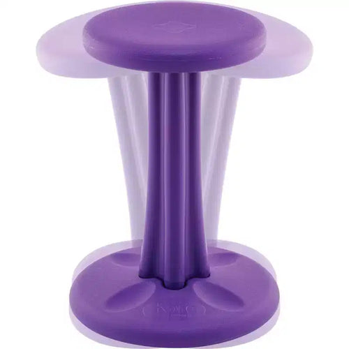Sgabello oscillante PreTeen viola da 47,5 cm - Kore: Sgabello attivo, altezza fissa, struttura in plastica, età 10+