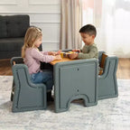 Tavolo e sedie per bambini Step2 Harmony - Grigio salvia
