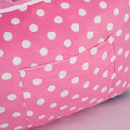 Poltroncina in Peluche di Hello Kitty per Bambini, in Gommapiuma Compressa, Rosa