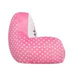 Poltroncina in Peluche di Hello Kitty per Bambini, in Gommapiuma Compressa, Rosa