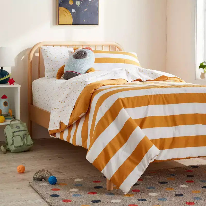 Letto singolo in legno naturale - Pillowfort™