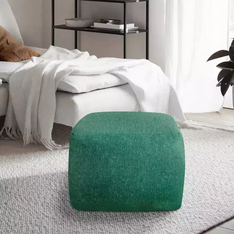 Pouf in velluto ChaletPosh 24 pollici